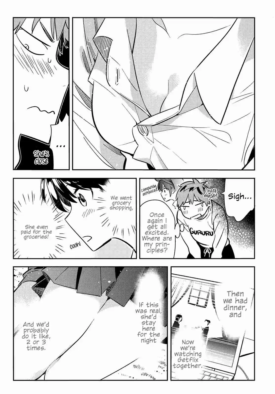 Kanojo, Okarishimasu Vol. 8 Ch. 63 The Girlfriend and the Night 2