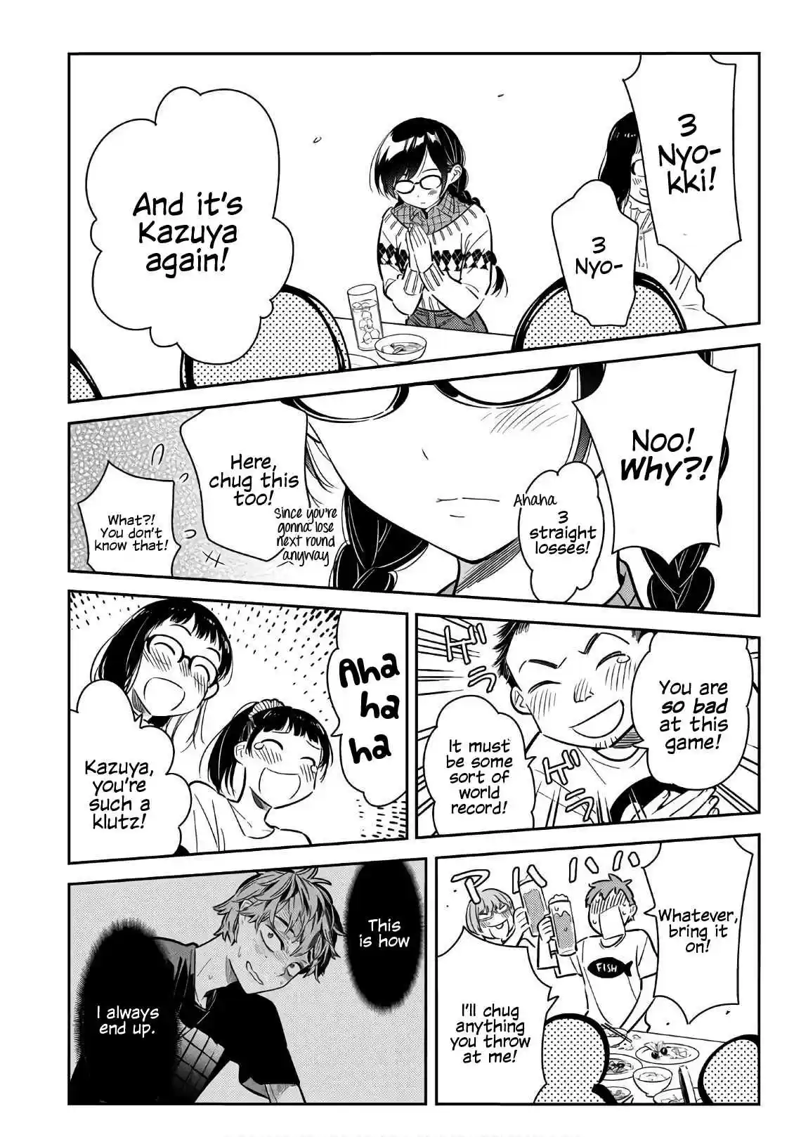 Kanojo, Okarishimasu Vol. 9 Ch. 72 The Girlfriend and the Booze 3