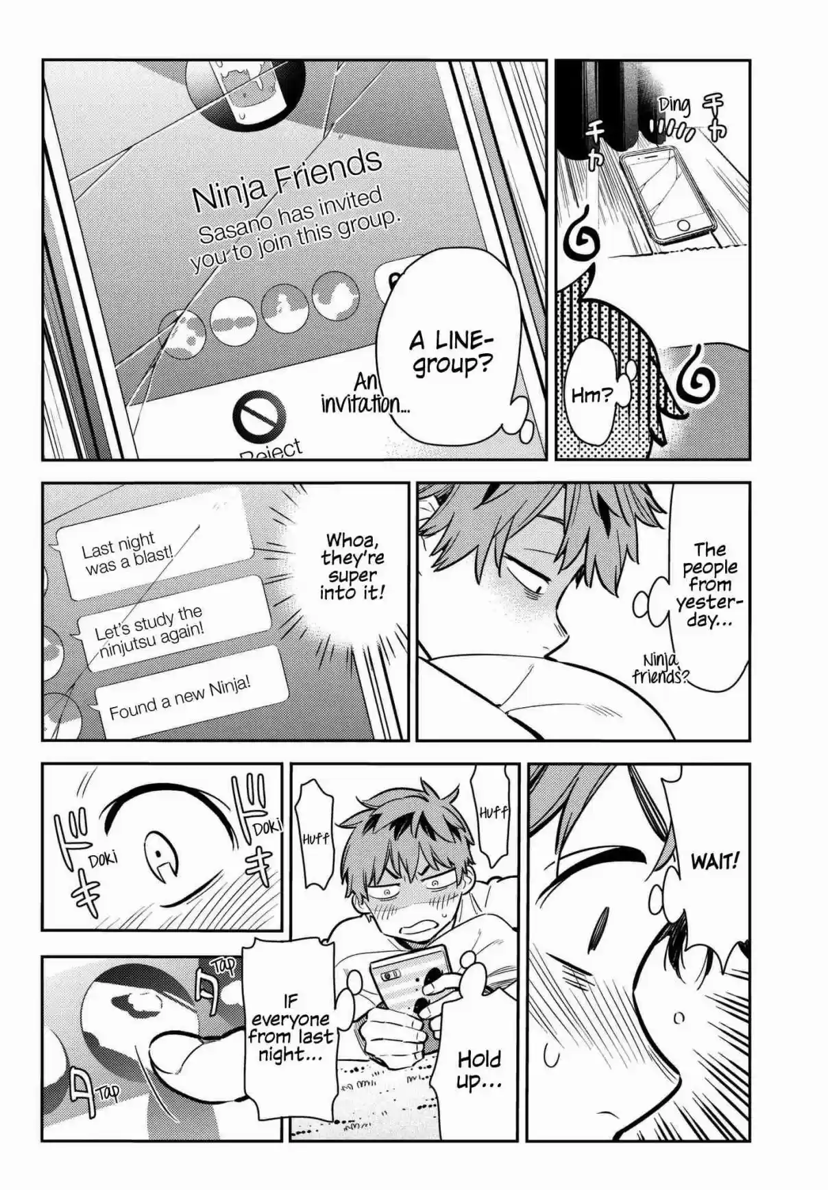 Kanojo, Okarishimasu Vol. 9 Ch. 74 The Hangover and the Girlfriend