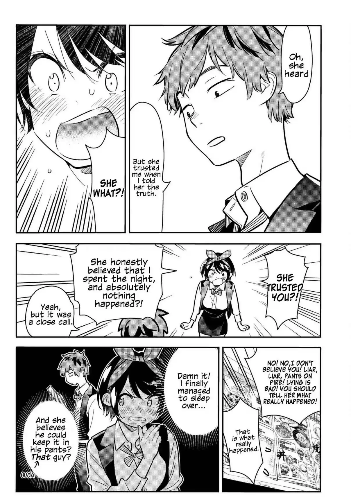 Kanojo, Okarishimasu Vol. 9 Ch. 74 The Hangover and the Girlfriend