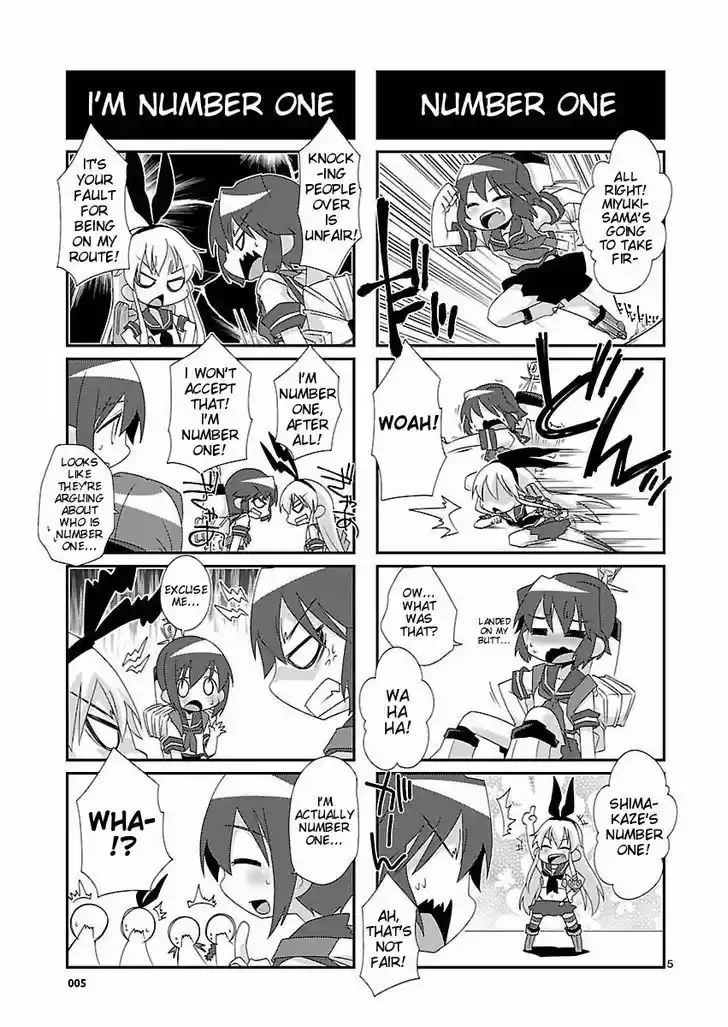 Kantai Collection - Kankore - 4-koma Comic - Fubuki, Ganbarimasu! 1