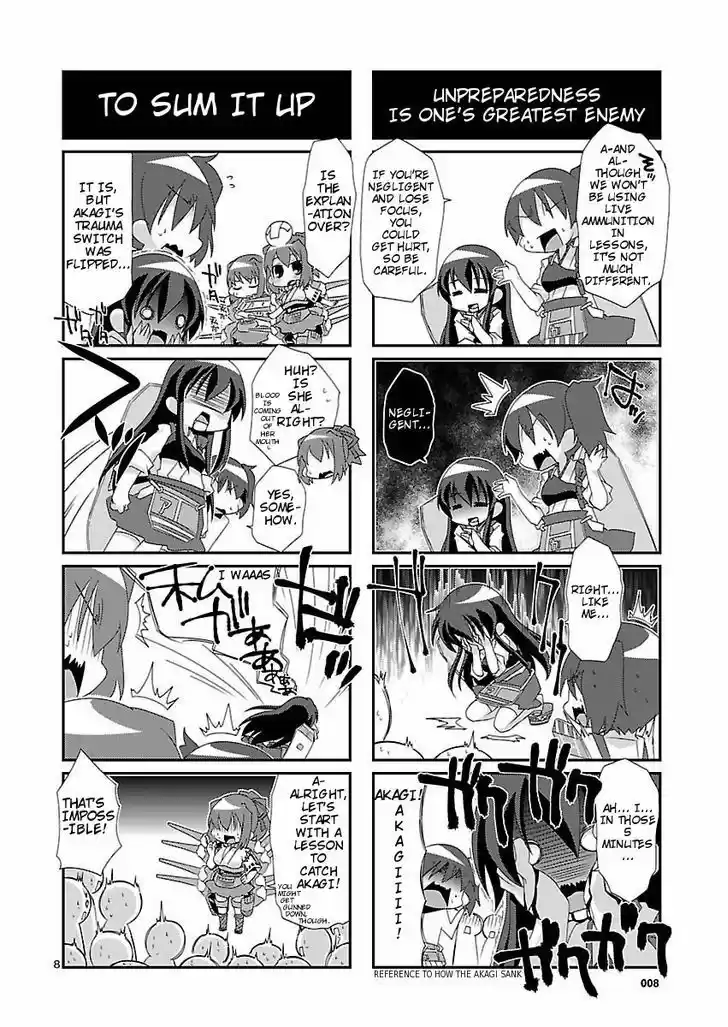 Kantai Collection - Kankore - 4-koma Comic - Fubuki, Ganbarimasu! 1
