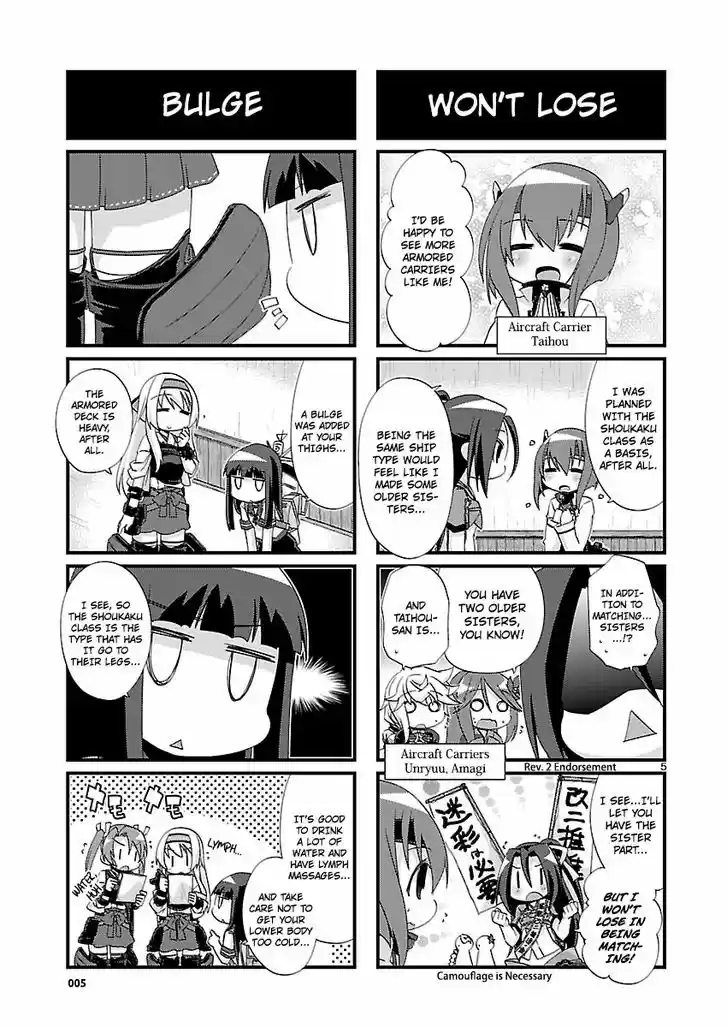 Kantai Collection - Kankore - 4-koma Comic - Fubuki, Ganbarimasu! 107