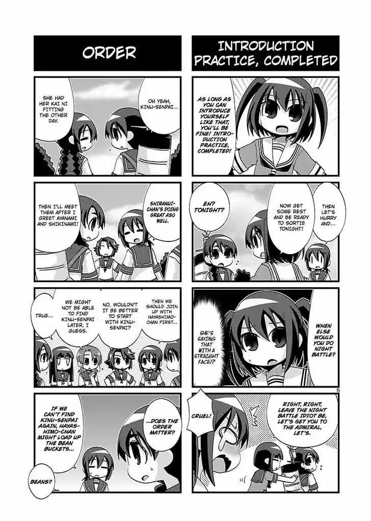 Kantai Collection - Kankore - 4-koma Comic - Fubuki, Ganbarimasu! 158