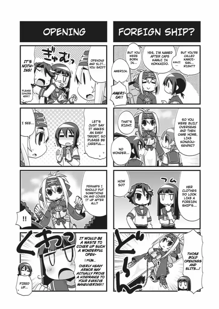 Kantai Collection - Kankore - 4-koma Comic - Fubuki, Ganbarimasu! 185