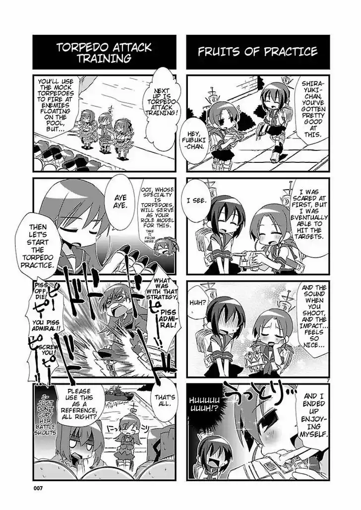 Kantai Collection - Kankore - 4-koma Comic - Fubuki, Ganbarimasu! 2