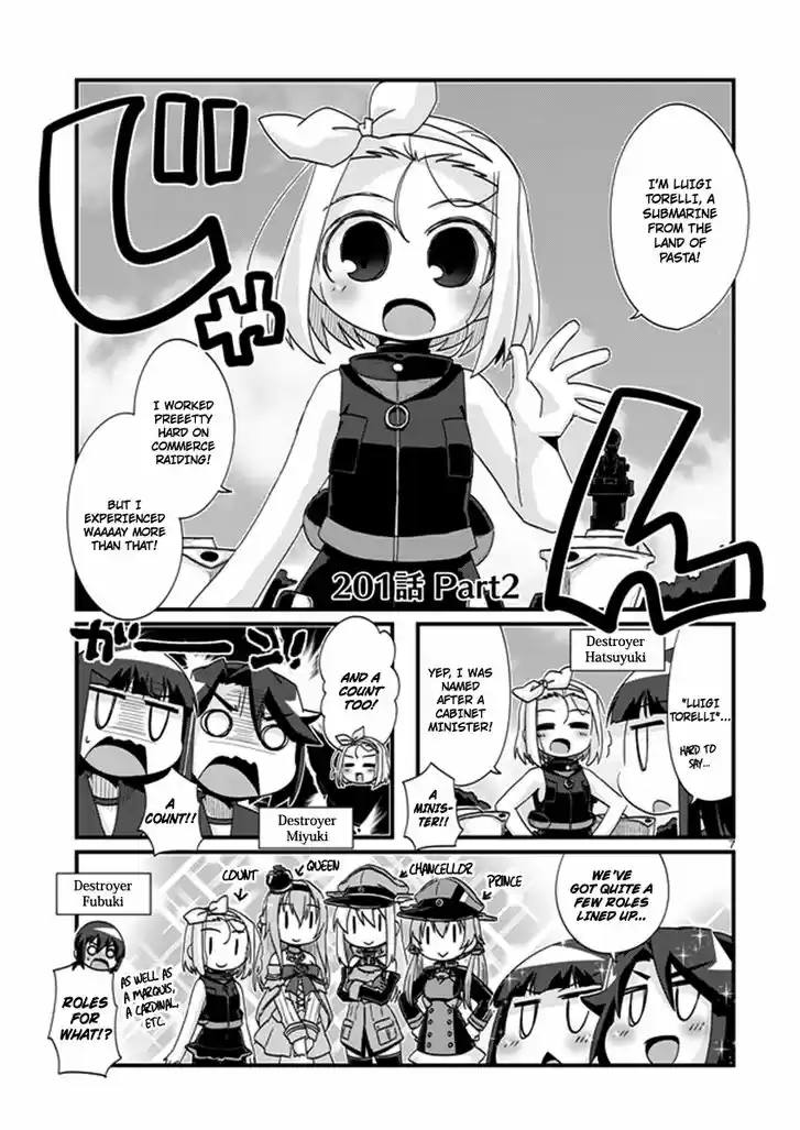 Kantai Collection - Kankore - 4-koma Comic - Fubuki, Ganbarimasu! 201