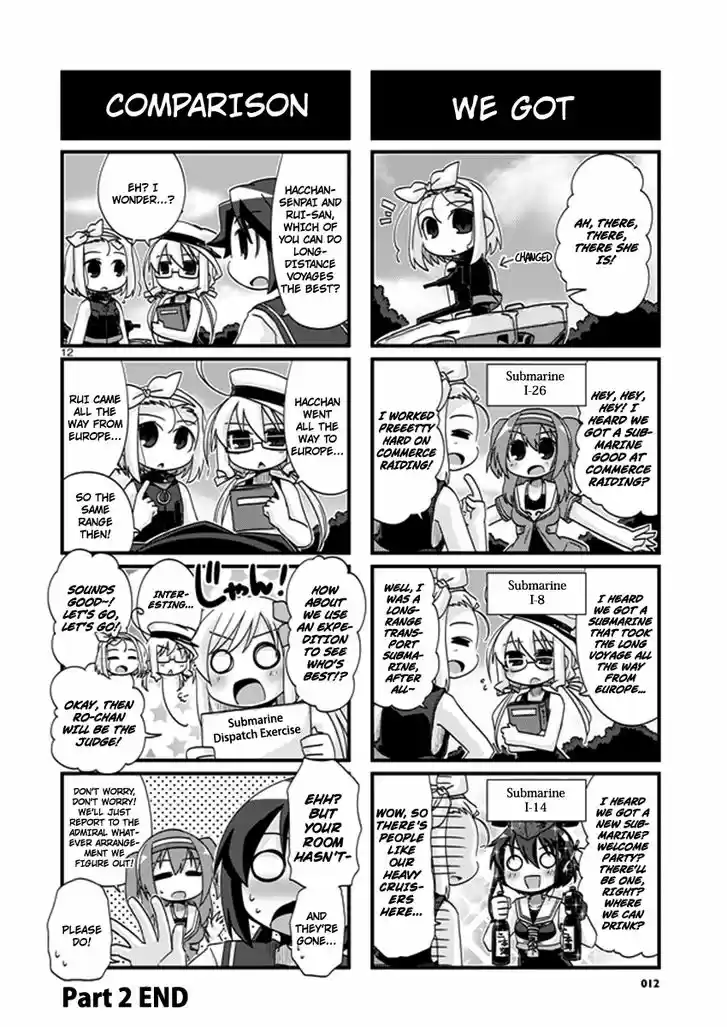 Kantai Collection - Kankore - 4-koma Comic - Fubuki, Ganbarimasu! 201