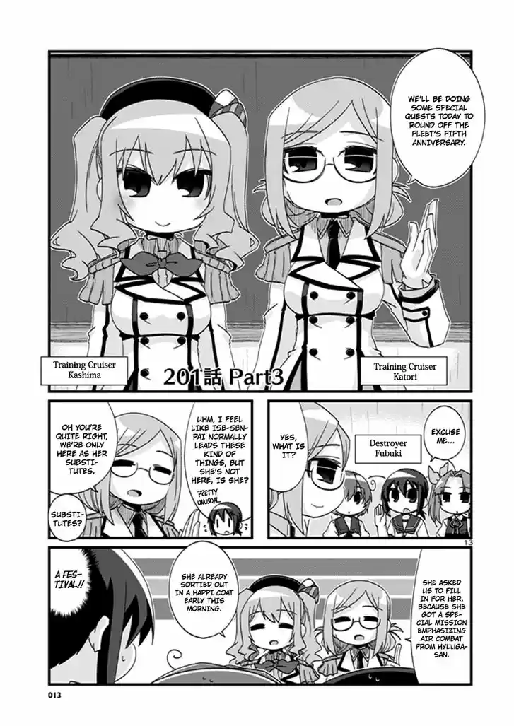 Kantai Collection - Kankore - 4-koma Comic - Fubuki, Ganbarimasu! 201