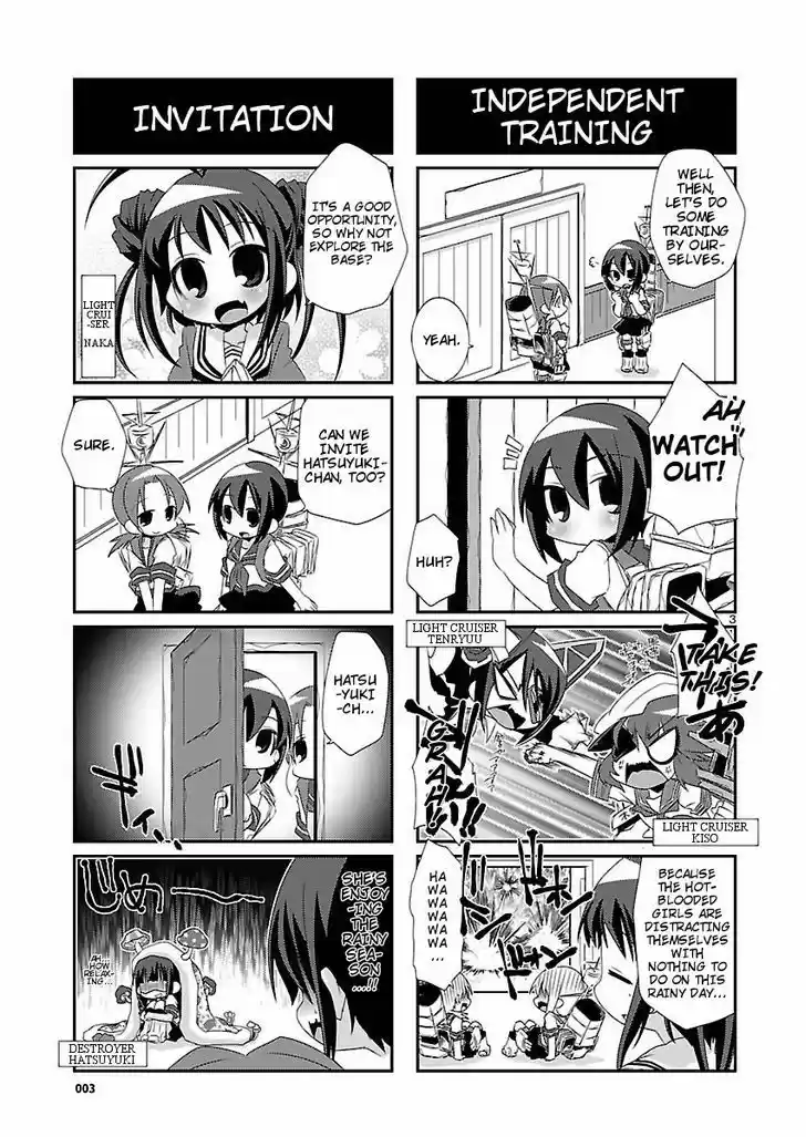 Kantai Collection - Kankore - 4-koma Comic - Fubuki, Ganbarimasu! 3