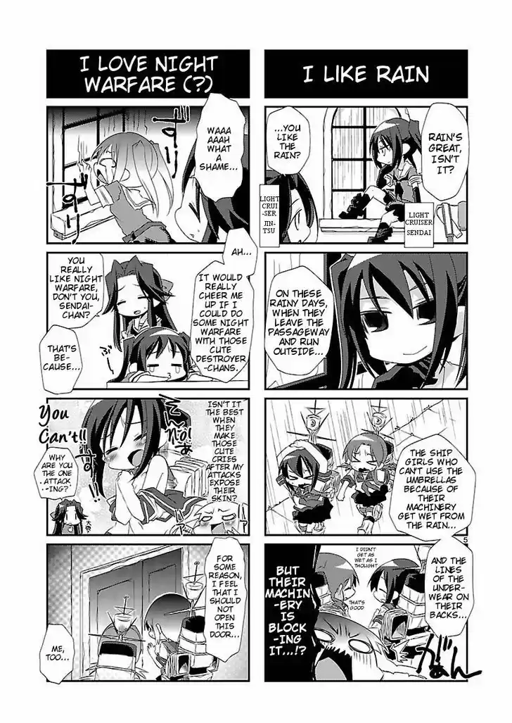 Kantai Collection - Kankore - 4-koma Comic - Fubuki, Ganbarimasu! 3