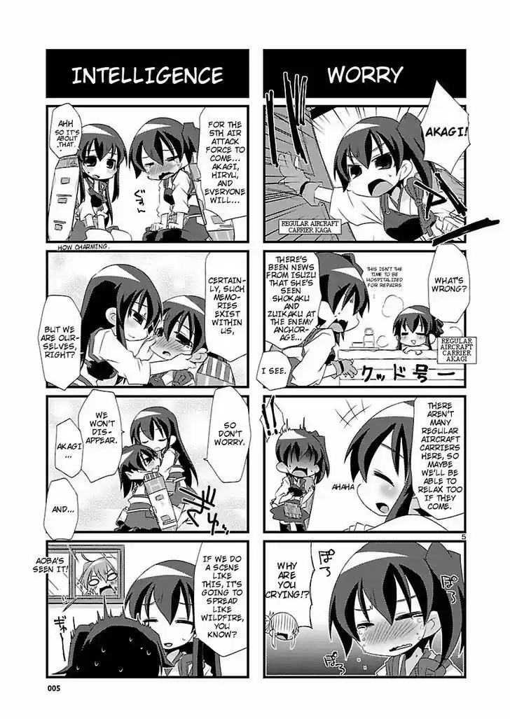 Kantai Collection - Kankore - 4-koma Comic - Fubuki, Ganbarimasu! 4
