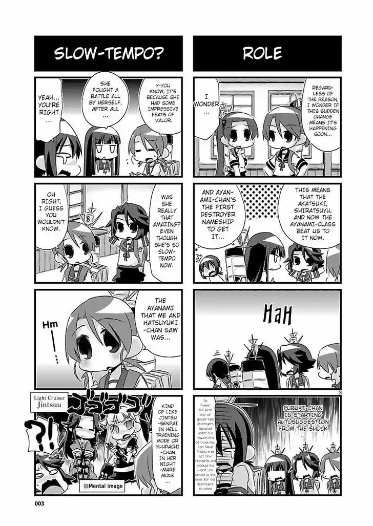Kantai Collection - Kankore - 4-koma Comic - Fubuki, Ganbarimasu! 46