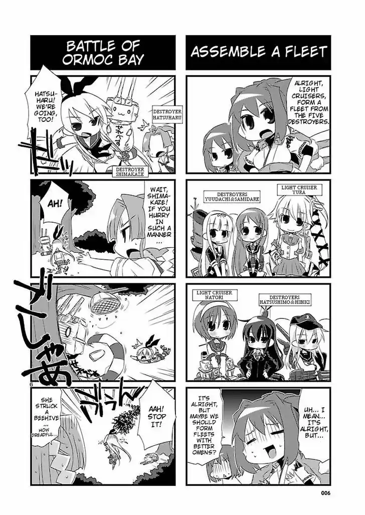 Kantai Collection - Kankore - 4-koma Comic - Fubuki, Ganbarimasu! 6