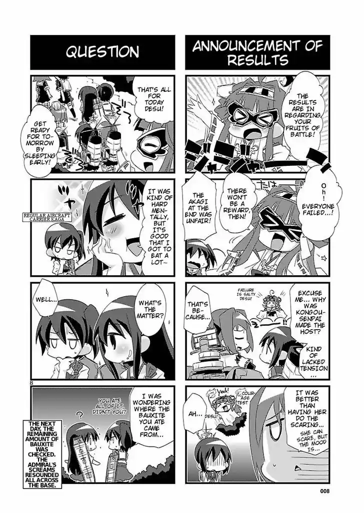Kantai Collection - Kankore - 4-koma Comic - Fubuki, Ganbarimasu! 8