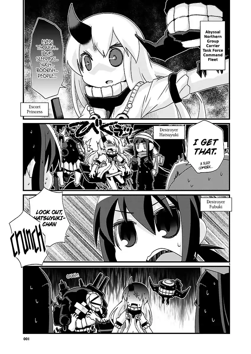 Kantai Collection - Kankore - 4-koma Comic - Fubuki, Ganbarimasu! ch.165