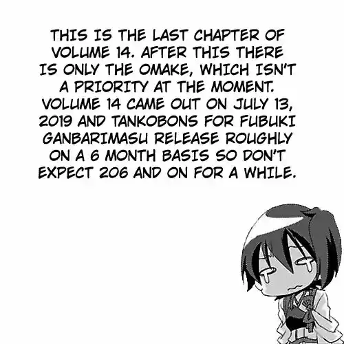 Kantai Collection - Kankore - 4-koma Comic - Fubuki, Ganbarimasu! ch.205