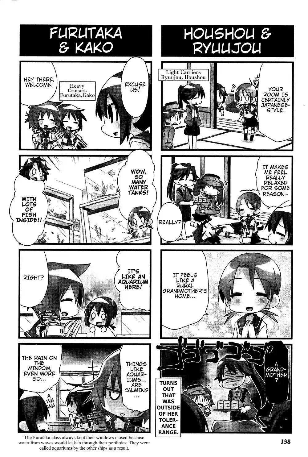 Kantai Collection - Kankore - 4-koma Comic - Fubuki, Ganbarimasu! Chapter 30.5