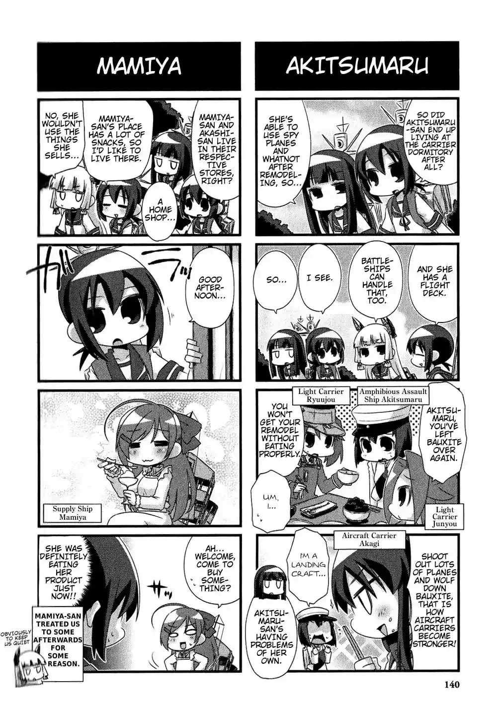 Kantai Collection - Kankore - 4-koma Comic - Fubuki, Ganbarimasu! Chapter 46.5