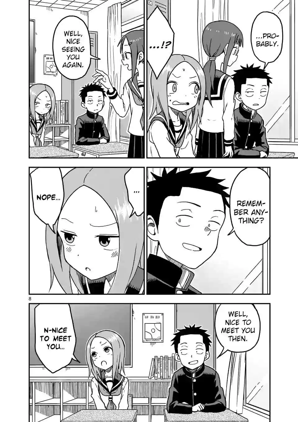 Karakai Jouzu no (Moto) Takagi san Ch. 100
