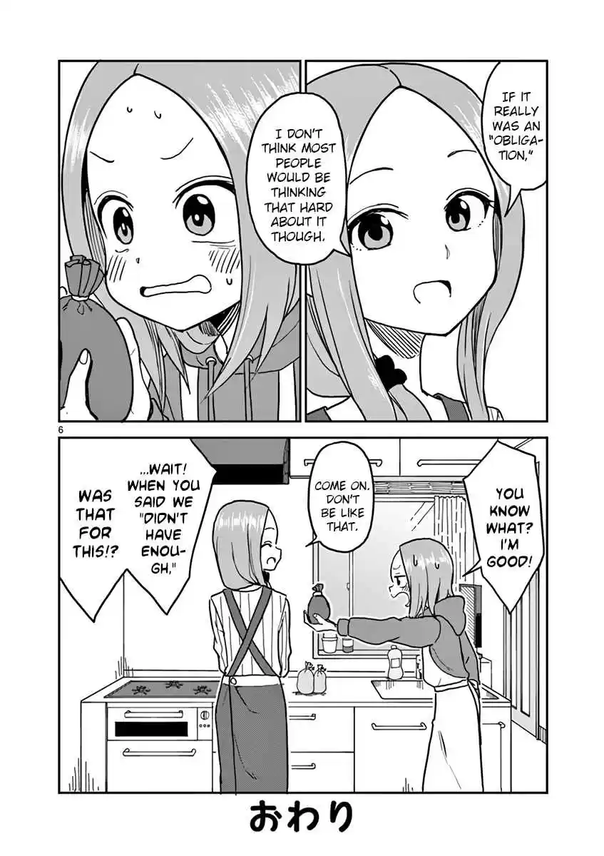 Karakai Jouzu no (Moto) Takagi san Ch. 106.5 Volume 8 Omake Chapter