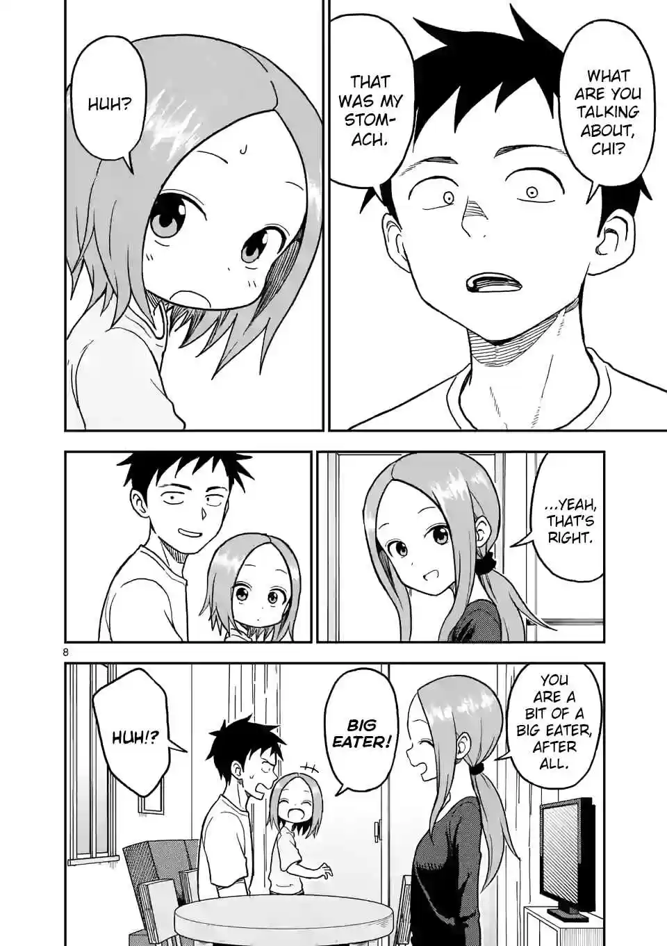 Karakai Jouzu no (Moto) Takagi san Ch. 107