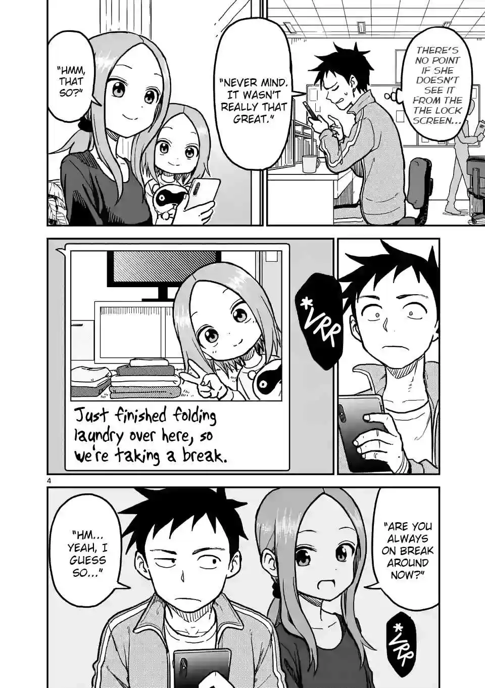 Karakai Jouzu no (Moto) Takagi san Ch. 113