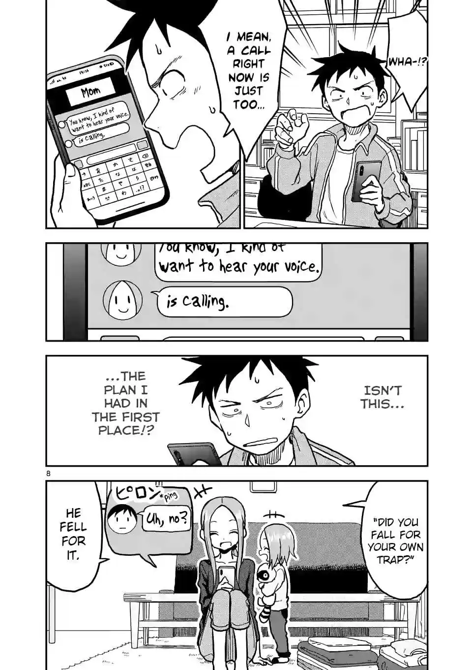 Karakai Jouzu no (Moto) Takagi san Ch. 113