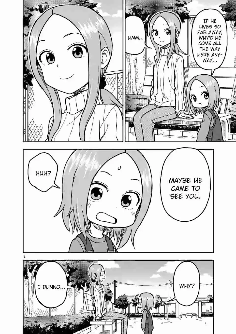 Karakai Jouzu no (Moto) Takagi san Ch. 116