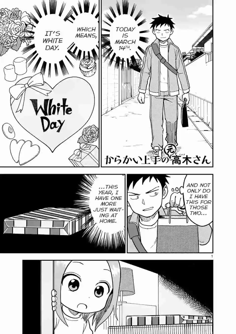 Karakai Jouzu no (Moto) Takagi san Ch. 127