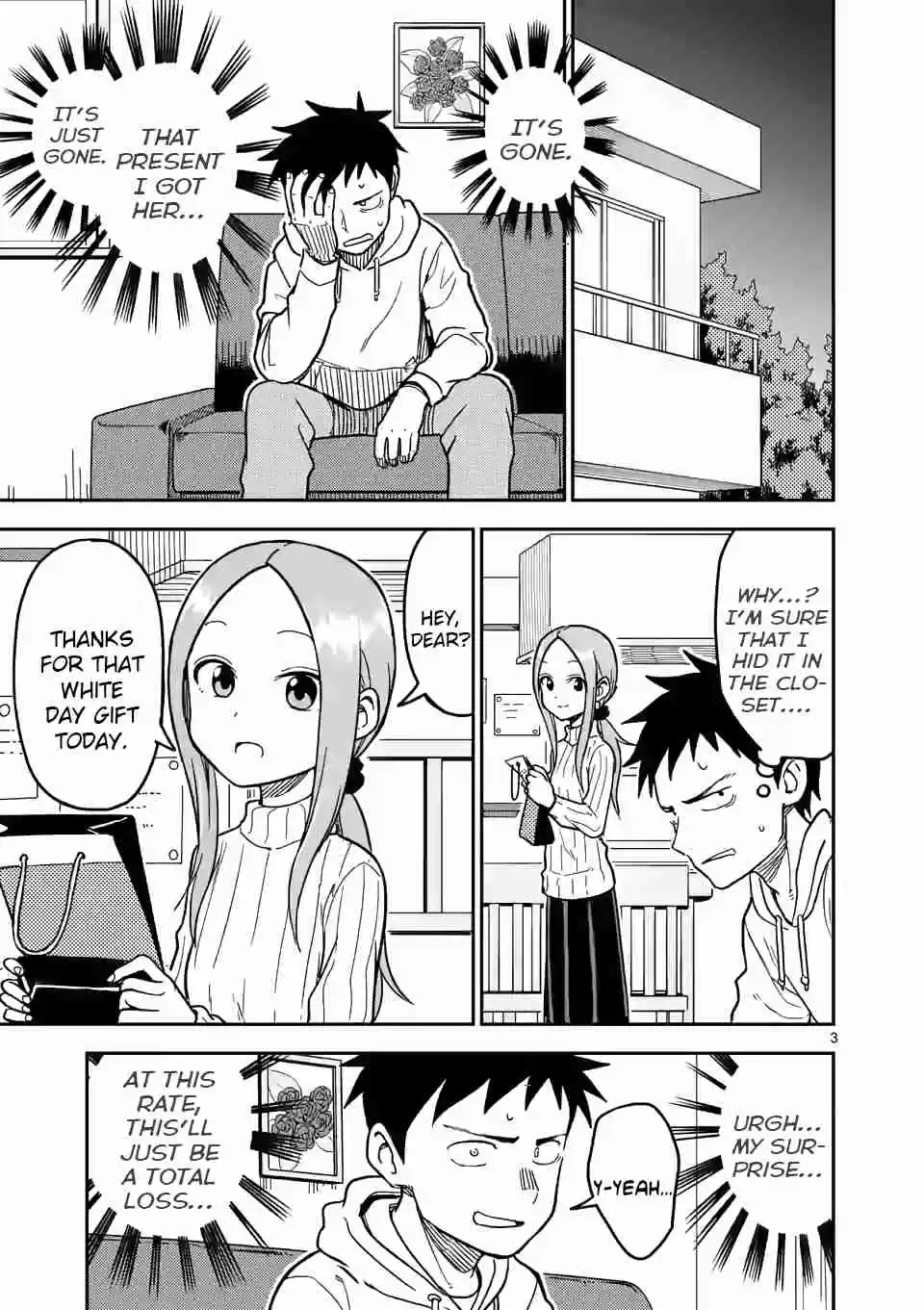 Karakai Jouzu no (Moto) Takagi san Ch. 127