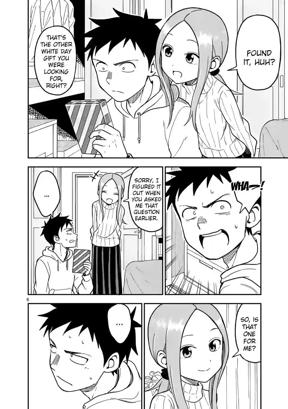 Karakai Jouzu no (Moto) Takagi san Ch. 127