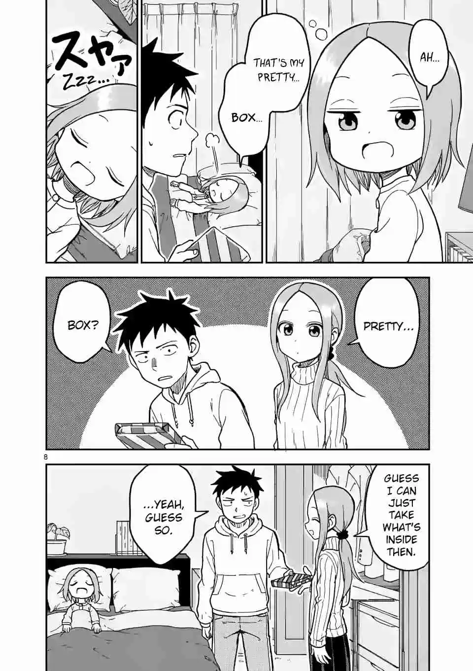 Karakai Jouzu no (Moto) Takagi san Ch. 127