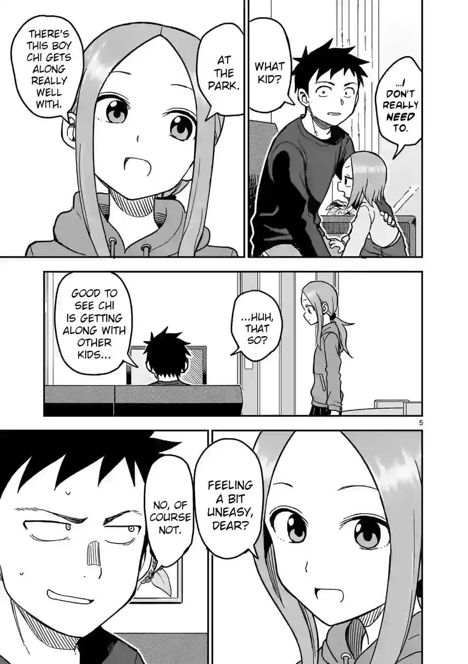 Karakai Jouzu no (Moto) Takagi san Ch. 128