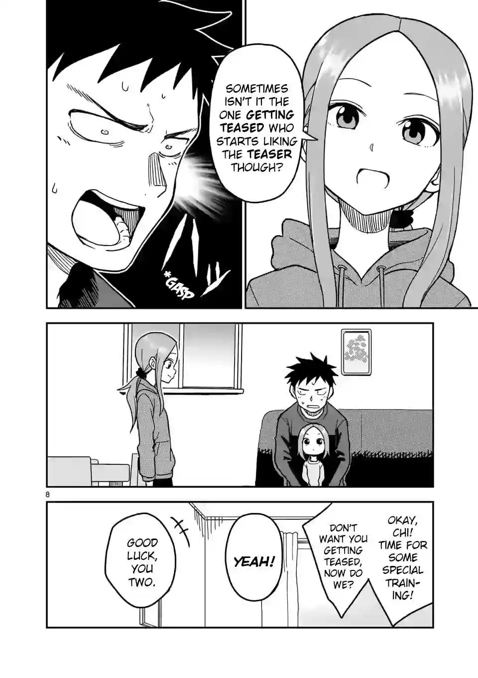 Karakai Jouzu no (Moto) Takagi san Ch. 128