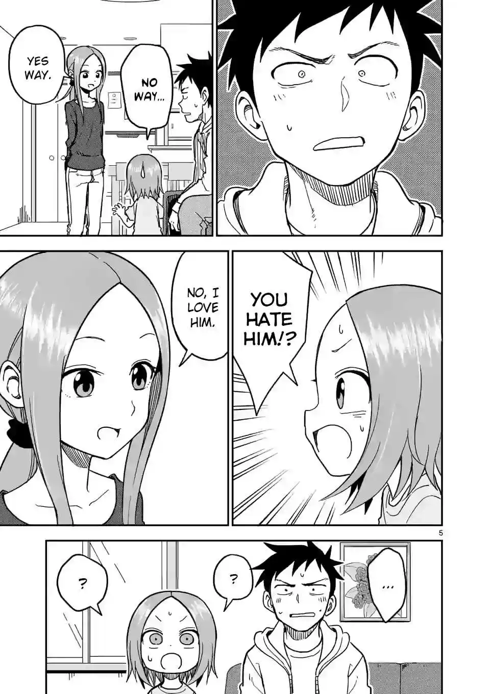 Karakai Jouzu no (Moto) Takagi san Ch. 130