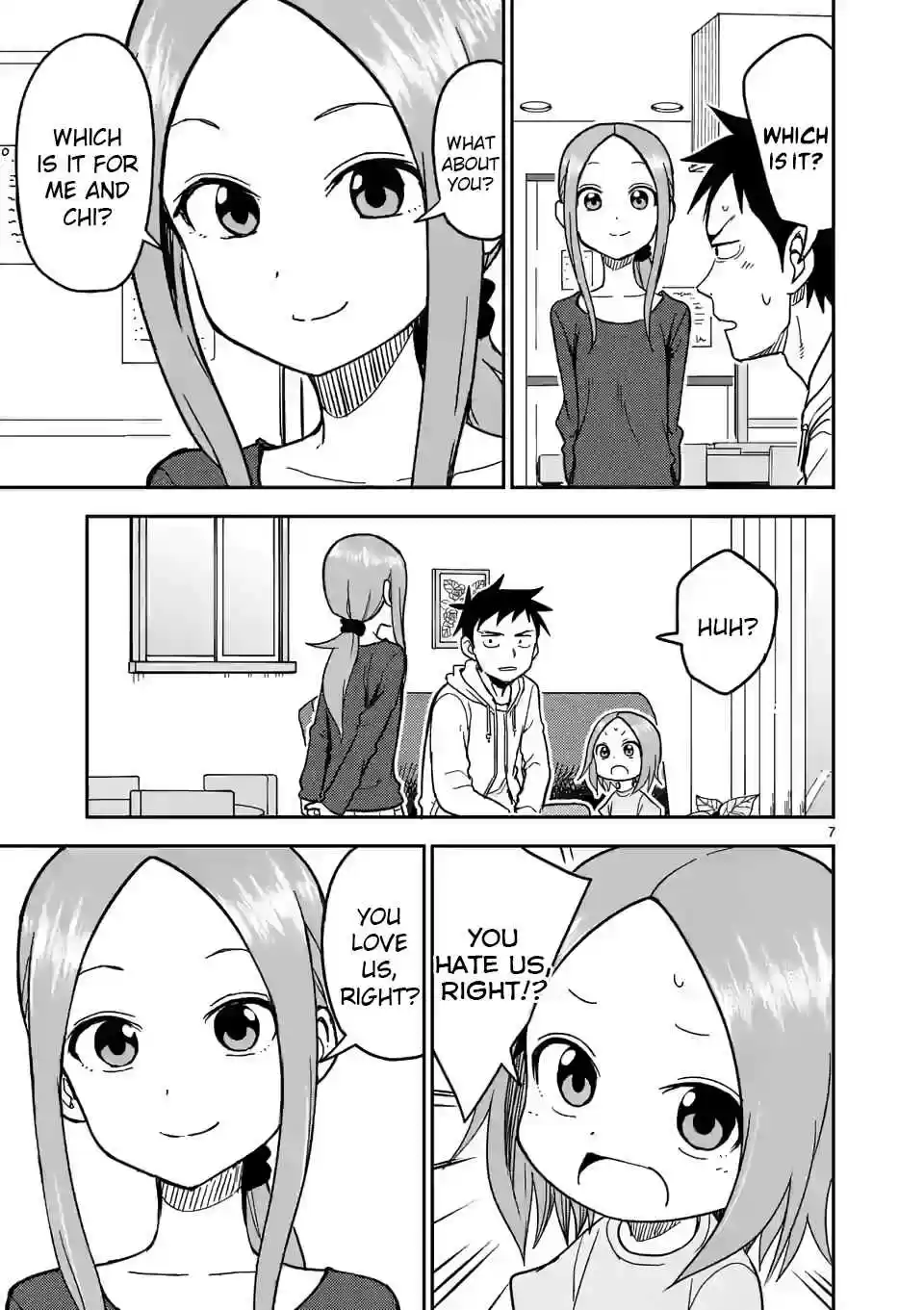 Karakai Jouzu no (Moto) Takagi san Ch. 130