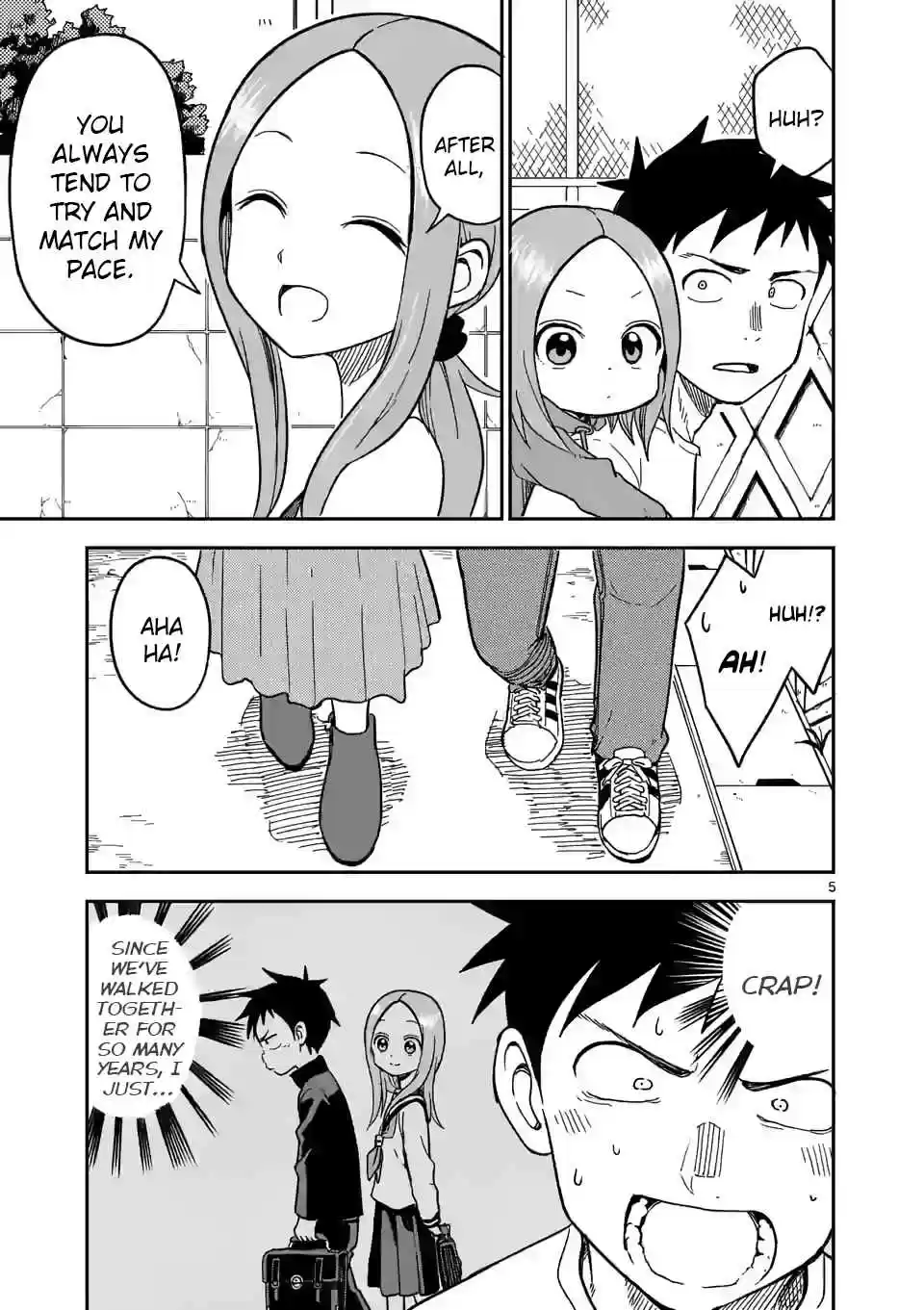 Karakai Jouzu no (Moto) Takagi san Ch. 132