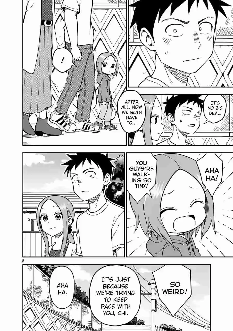 Karakai Jouzu no (Moto) Takagi san Ch. 132