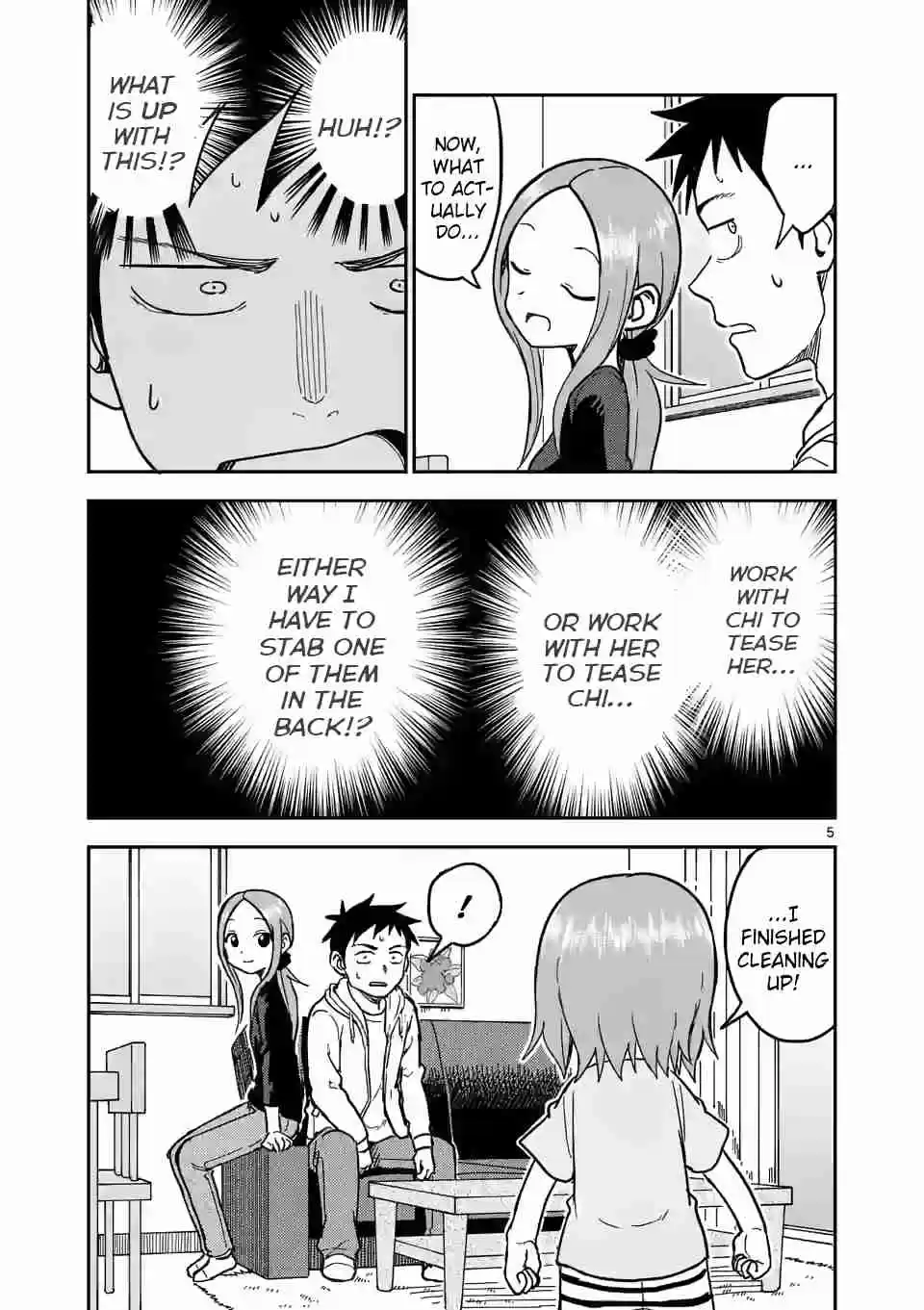 Karakai Jouzu no (Moto) Takagi san Ch. 133