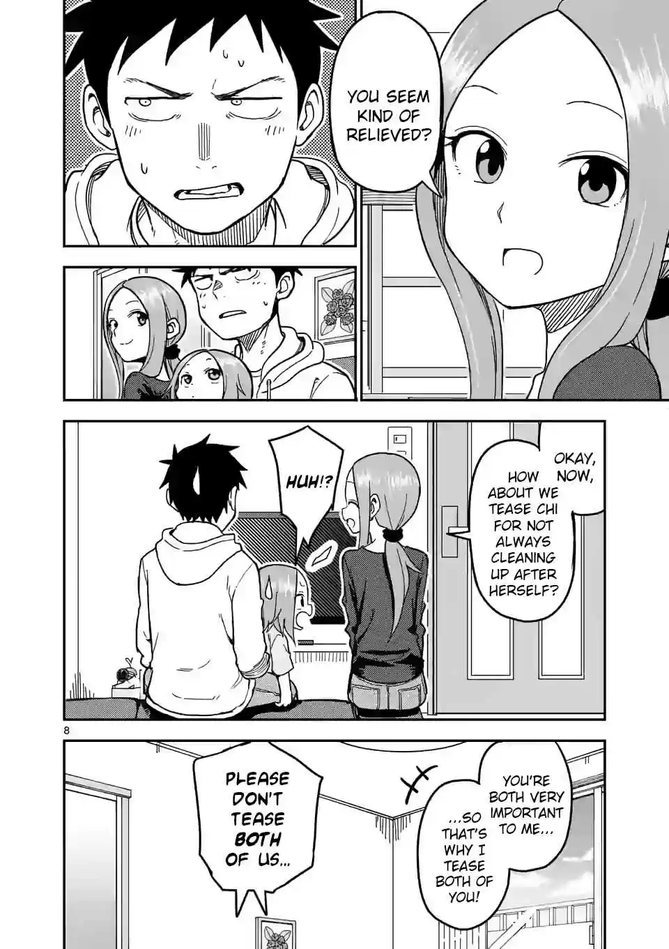 Karakai Jouzu no (Moto) Takagi san Ch. 133
