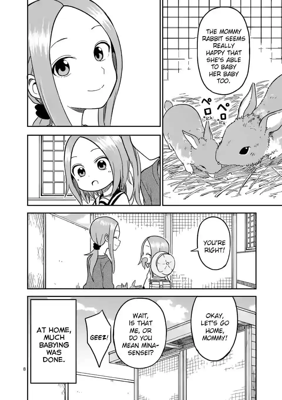 Karakai Jouzu no (Moto) Takagi san Ch. 135