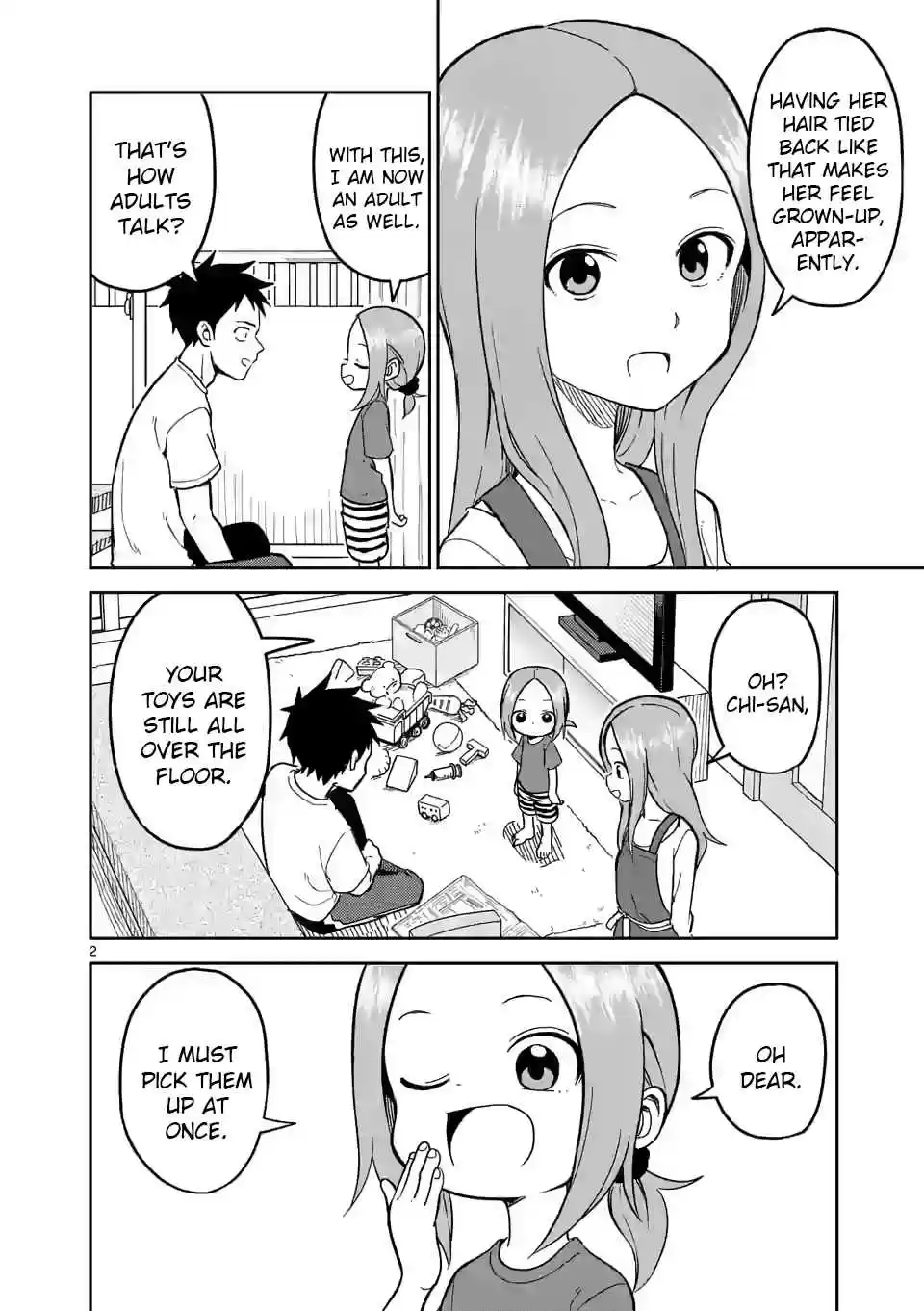 Karakai Jouzu no (Moto) Takagi san Ch. 142