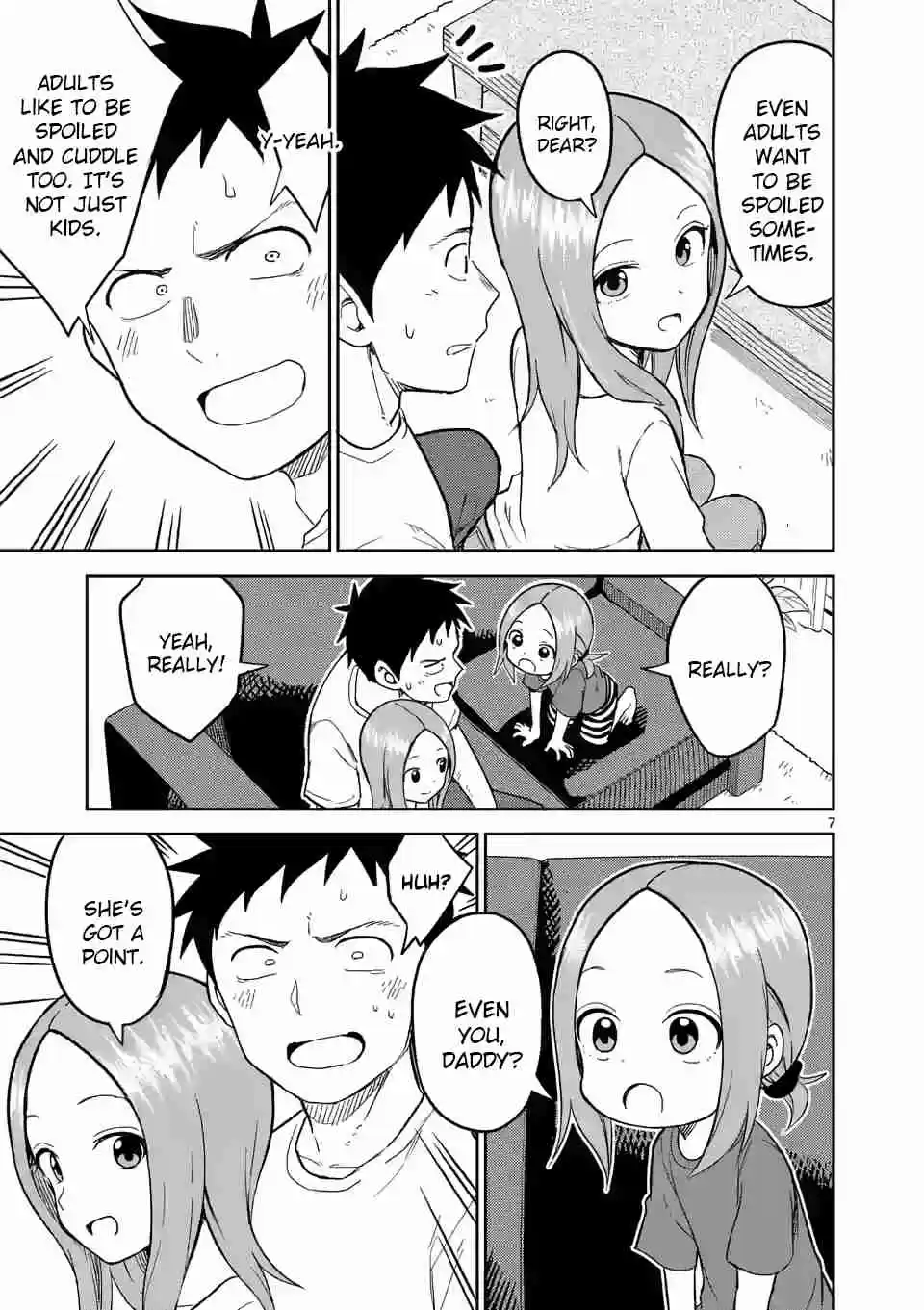 Karakai Jouzu no (Moto) Takagi san Ch. 142