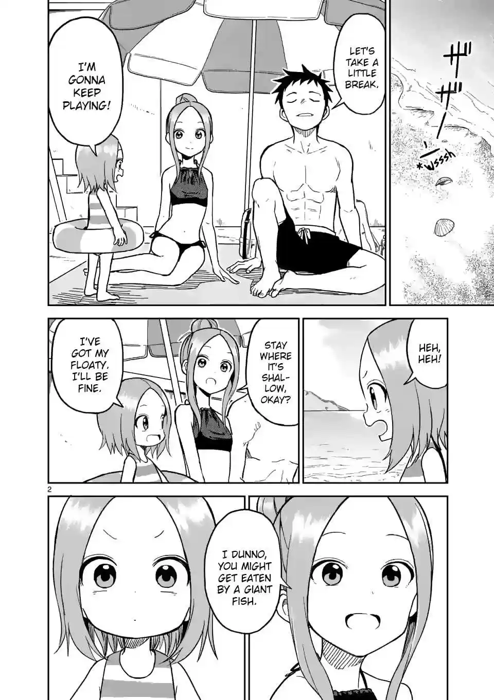 Karakai Jouzu no (Moto) Takagi san Ch. 150