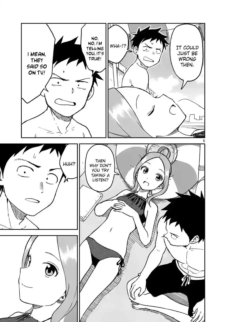 Karakai Jouzu no (Moto) Takagi san Ch. 150