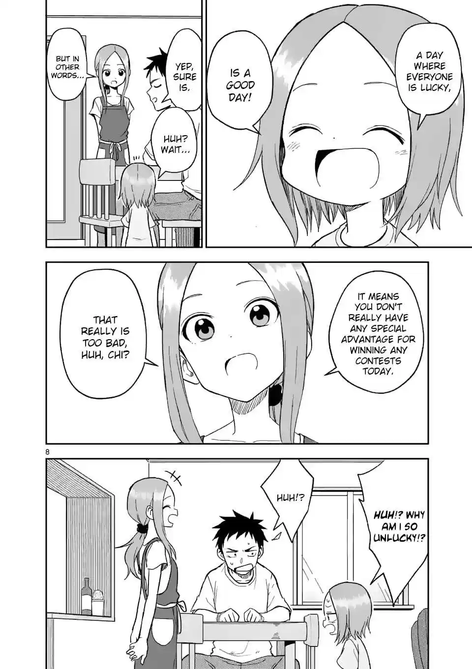 Karakai Jouzu no (Moto) Takagi san Ch. 155