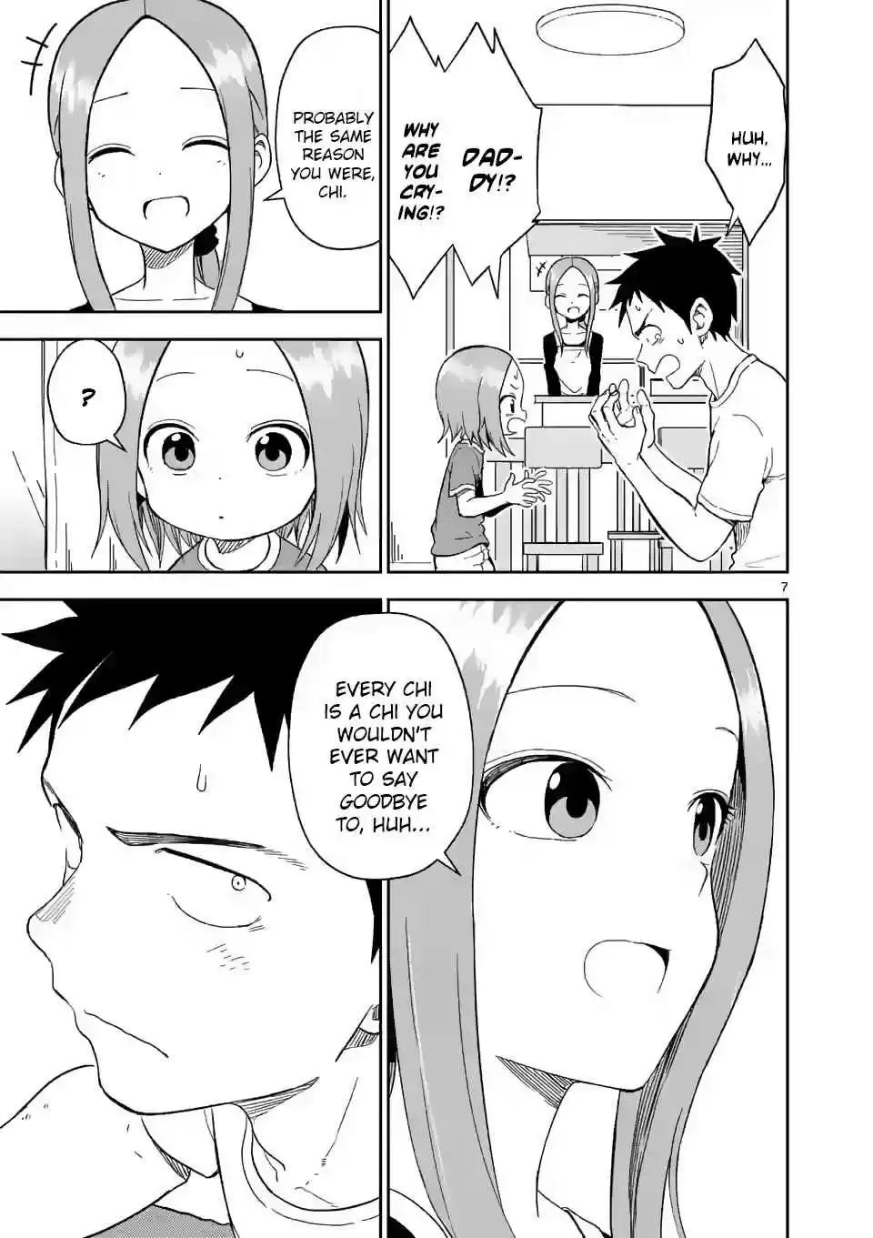 Karakai Jouzu no (Moto) Takagi san Ch. 156