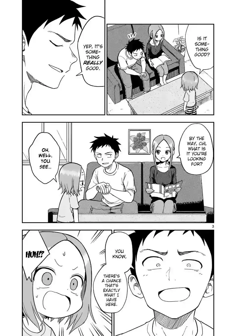 Karakai Jouzu no (Moto) Takagi san Ch. 157