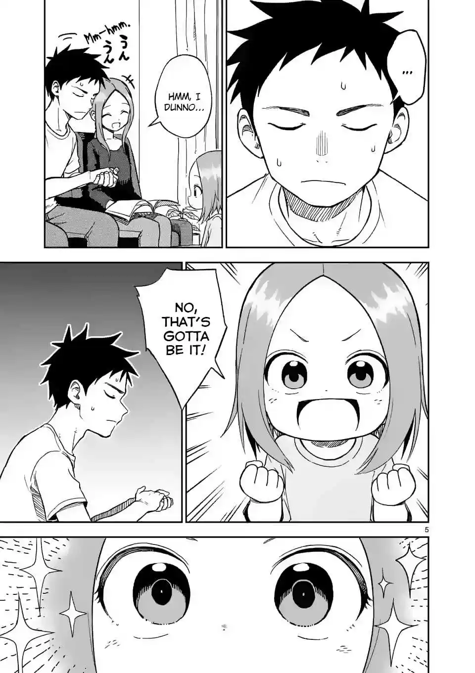 Karakai Jouzu no (Moto) Takagi san Ch. 157